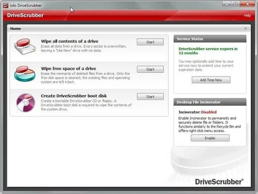 DriveScrubber- Best data destruction software