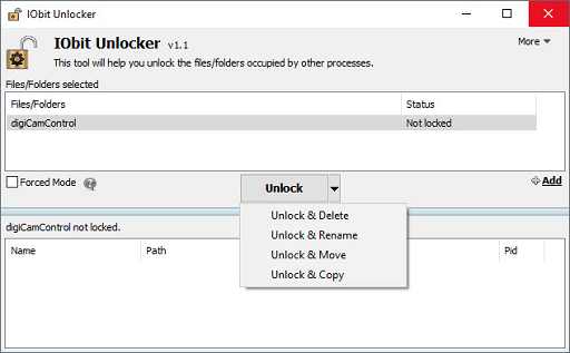 IObit Unlocker- A complete package to shred files, ensure their safety, and availability