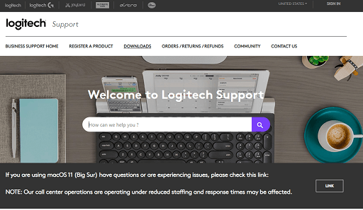 Download from the Official Website of Logitech G Pro