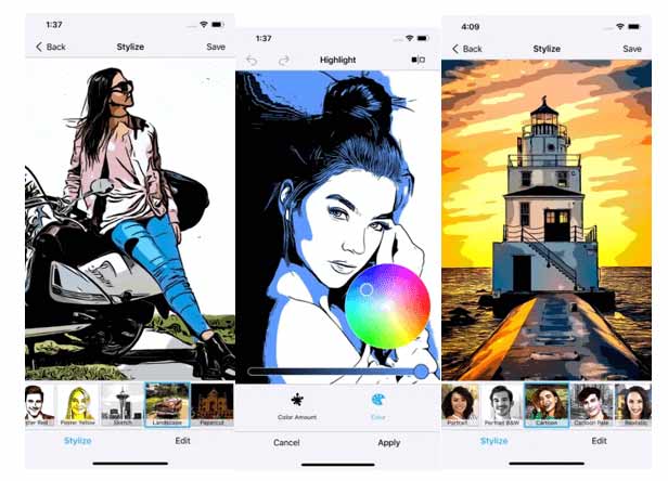 Clip2Comic Cartoon & Comic App