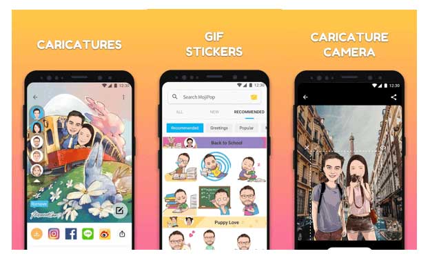 MomentCam Cartoons & Stickers