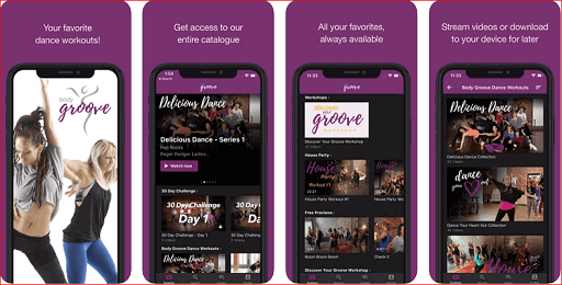 Body-Groove zumba app
