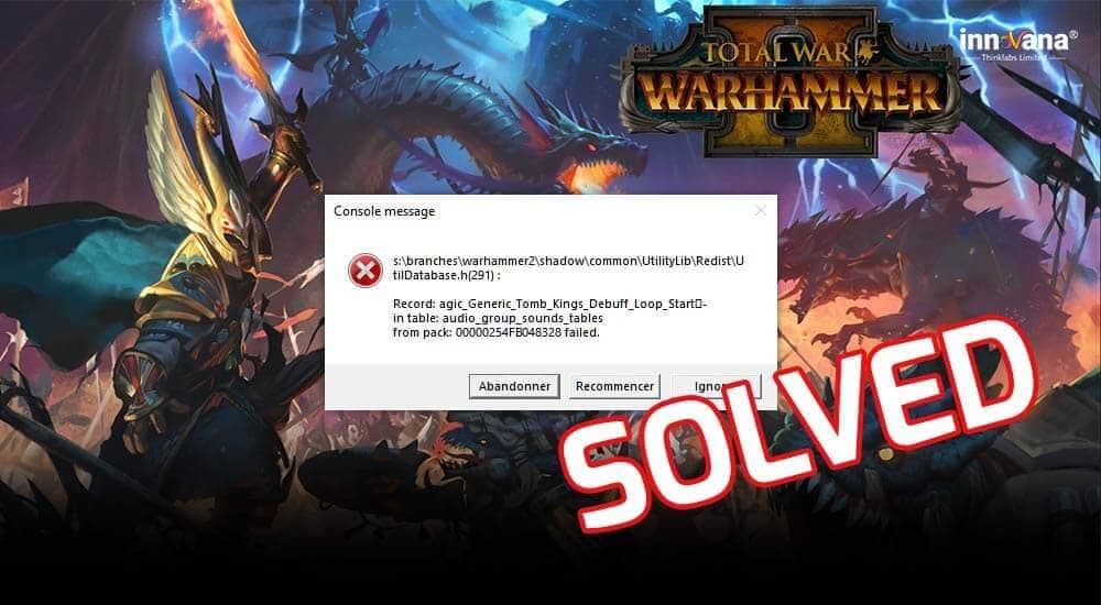 How to Fix Total War Warhammer 2 Crashing Issues on Windows 10