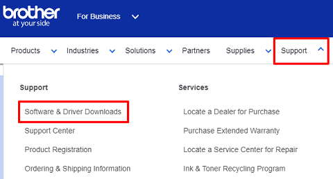 Get the updated driver from Brother’s website