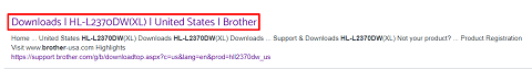 Click on the search result- Brother HL-L2370DW