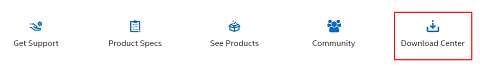 Download the Intel Iris Plus Graphics driver from the official website- download center