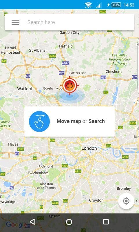 Hola Fake GPS location app