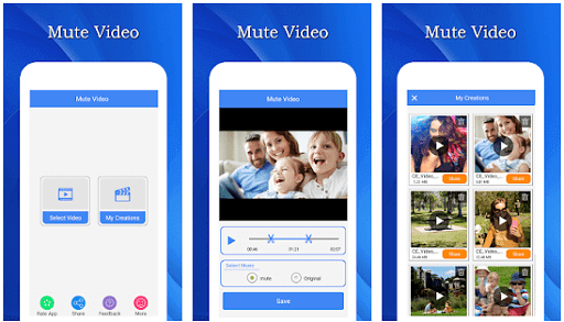 Mute Video, Silent Video