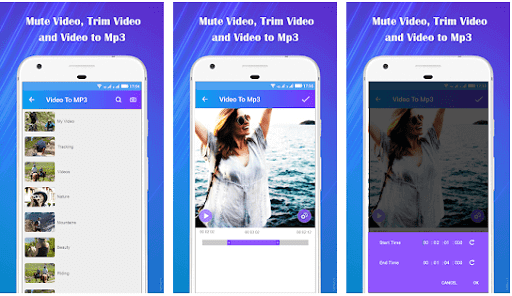 Video to Mp3 Mute Video, Trim Video, Cut Video