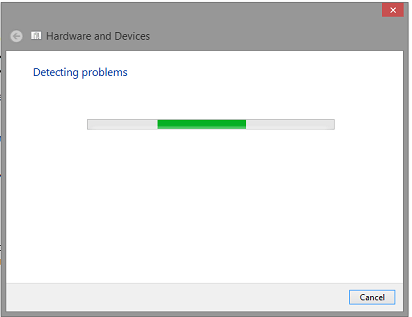 Let it scan for problems