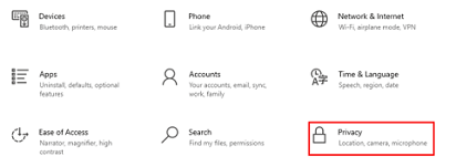 Make Sure that Zoom is Allowed to Use Microphone-open privacy