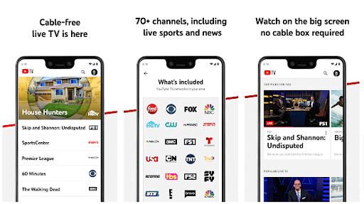 Youtube TV- ThopTv alternative