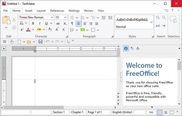 FreeOffice TextMaker