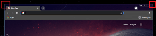 Resize the Window of Google Chrome- resize