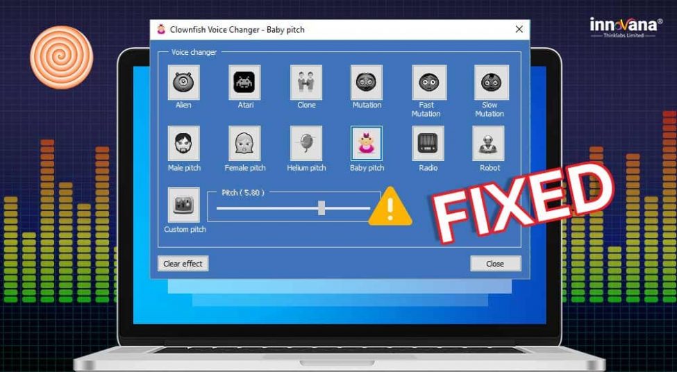 Methods to Fix Clownfish Voice Changer Not Working Problem in 2021