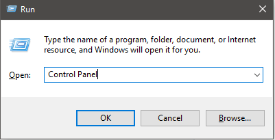 Modify the LAN Settings- open control panel