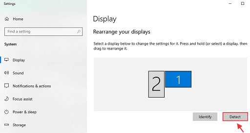 Detect and wait for Windows to find it