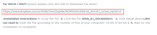 Download the required drivers via Techkey’s website