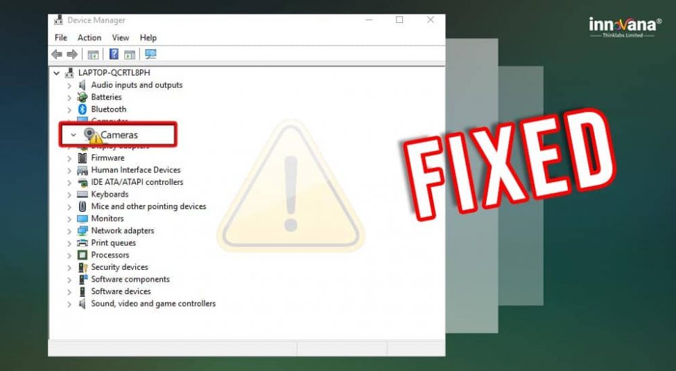 How to Fix Camera Missing in Device Manager Quickly