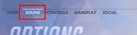 Change the Game Settings- click on sound
