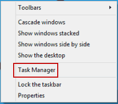 Open Task Manager