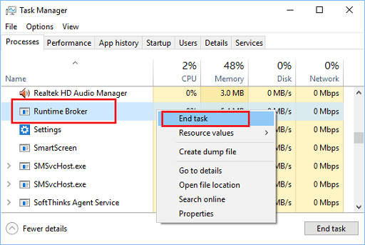 Disable unnecessary programs