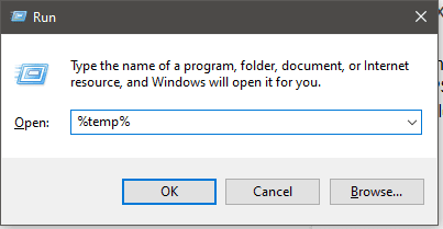 Delete All the Temporary System Files