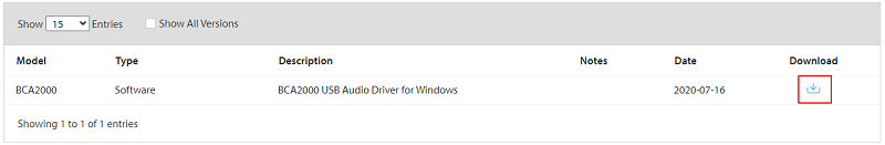 Download the driver from the official website-2
