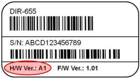 Select your hardware version