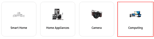 Samsung’s website- click on computing