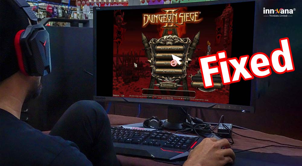 Fix Dungeon Siege 2 No Mouse in Windows 10