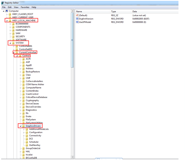 find the graphic driver folder computer