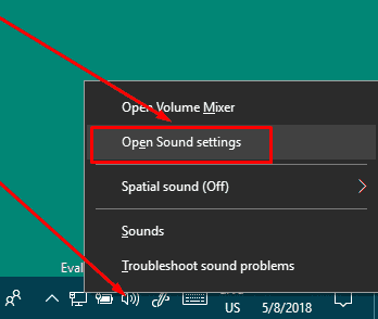 Make your device easier to hear- open sound setting