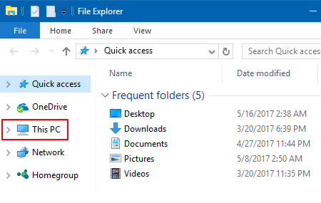 Perform disk cleaning- right click on this pc