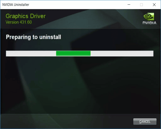uninstall NVIDIA drivers from your computer