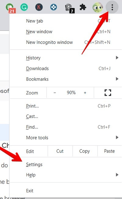 Steps to allow location on Google Chrome