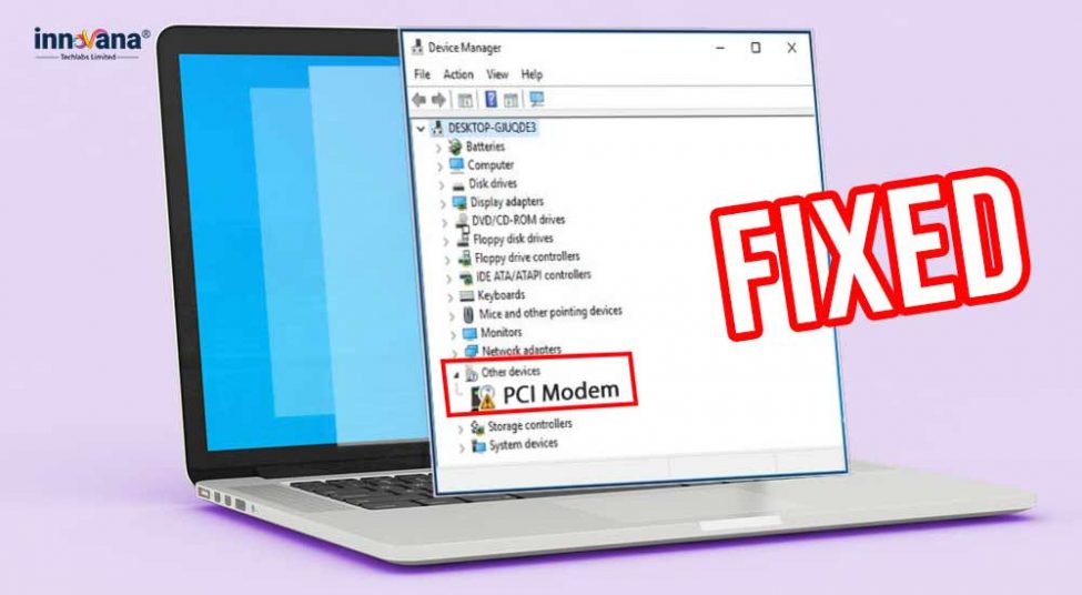 How to Fix PCI Modem Problems in Windows 10/11/8/7
