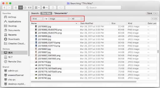delete duplicate files on the external hard drive using Mac’s Finder