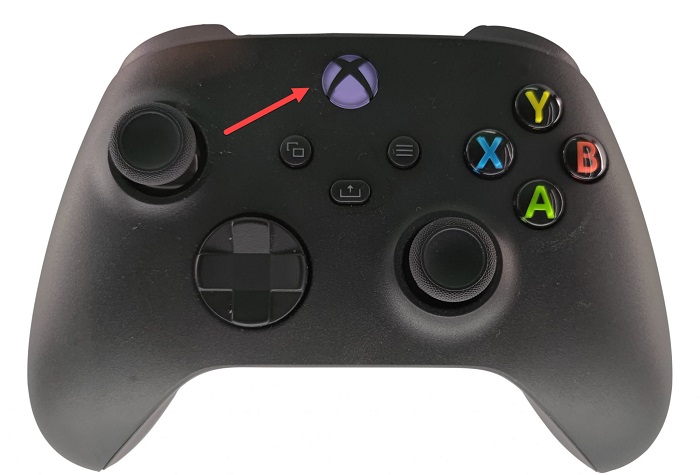 Press your controller’s Xbox button