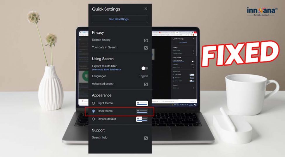 How to turn off dark mode on Google | dark mode On & OFF Chrome extension
