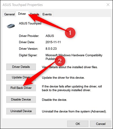 Asus driver update