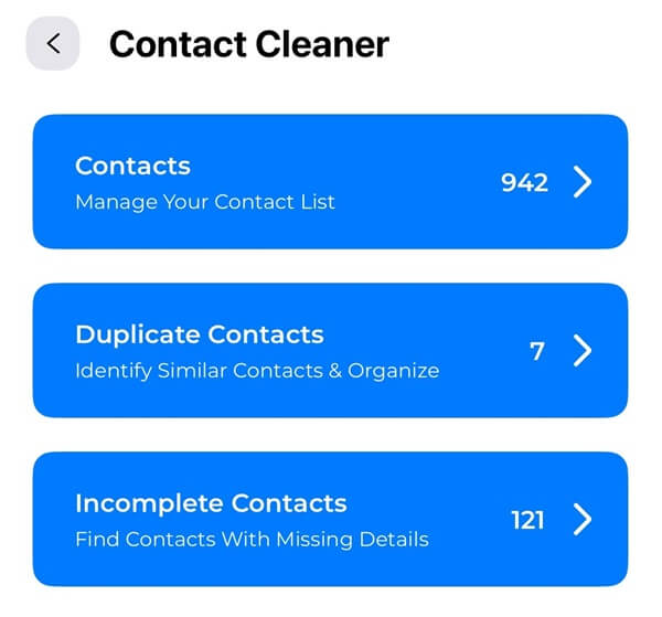 Contacts Management