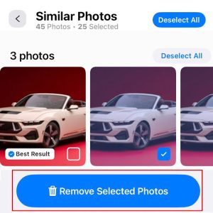 remove selected photos