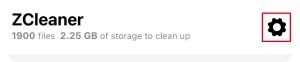 zcleaner setting